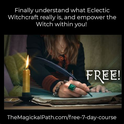 Understanding the eclectic witch path
